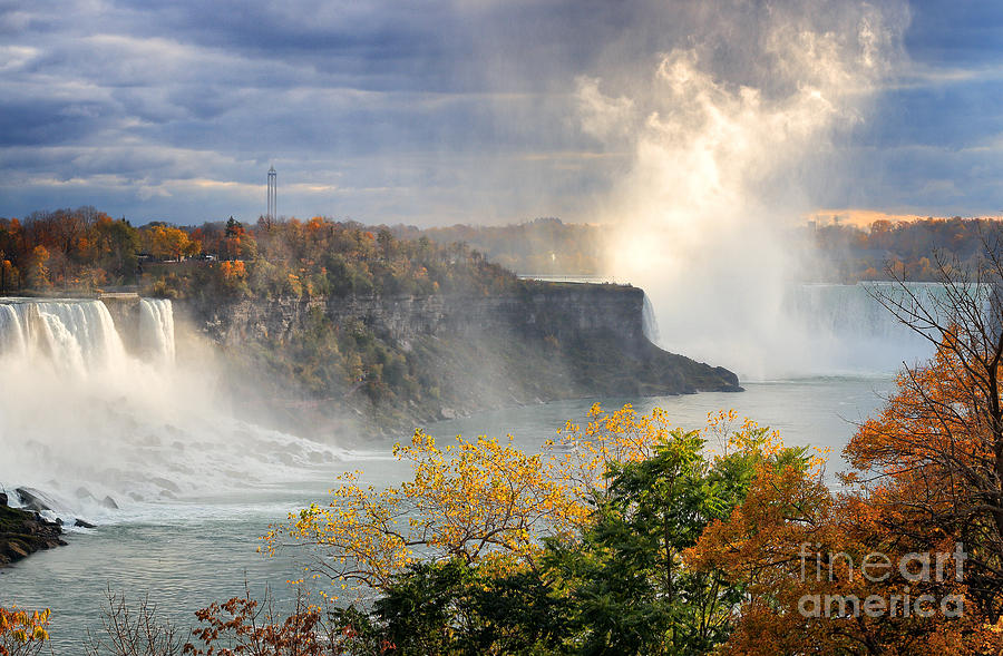 Niagara Falls Autumn #3 Photograph by Charline Xia