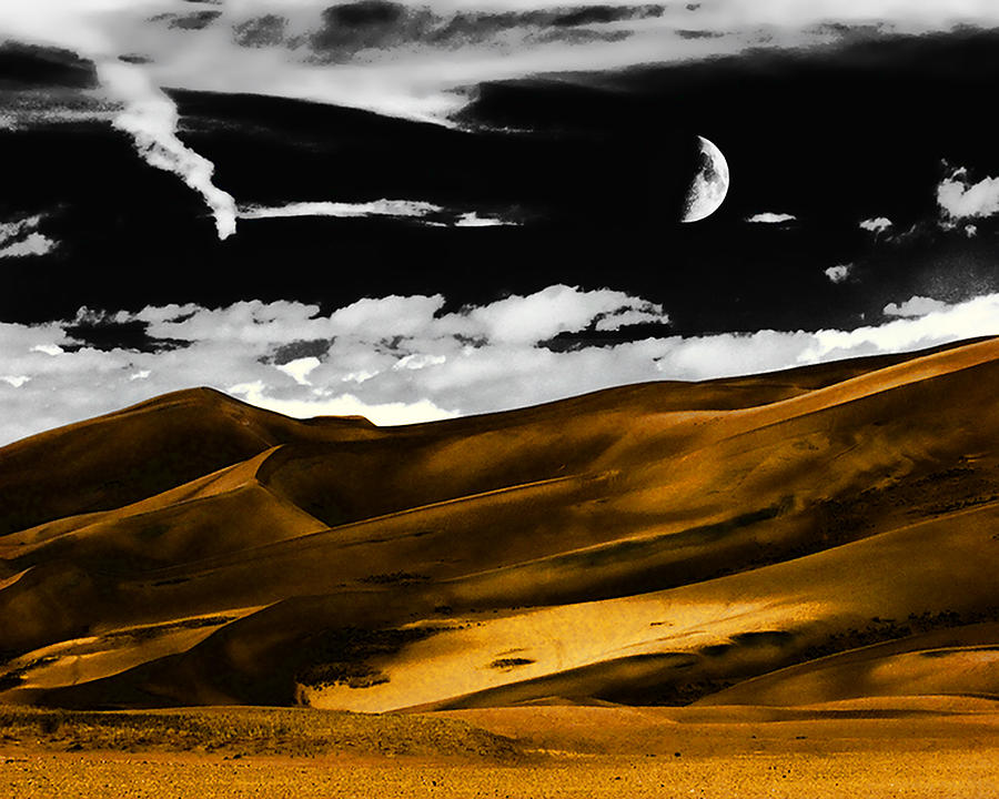 Night at the Great Sand Dunes Photograph by Terry Fiala