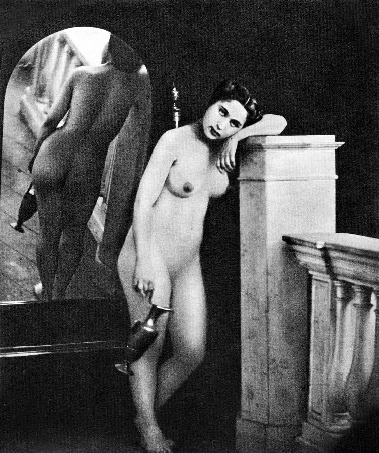 NUDE POSING, c1850 #3 Photograph by Granger