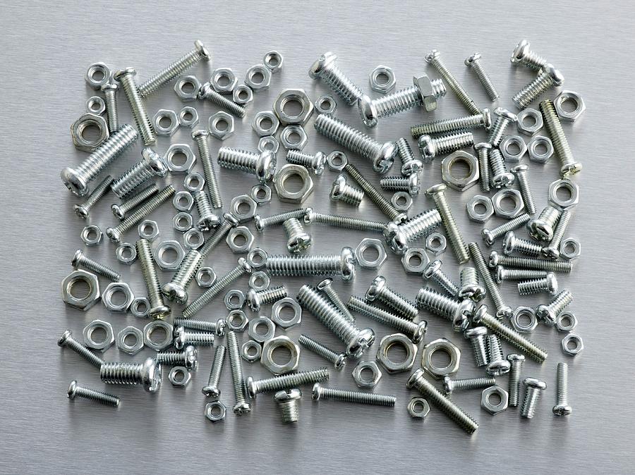 Nuts And Bolts #3 Photograph by Science Photo Library