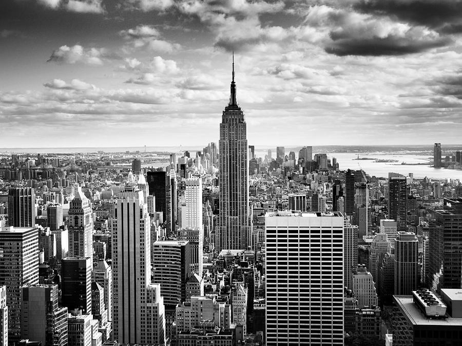 Nyc Photograph - NYC Downtown by Nina Papiorek