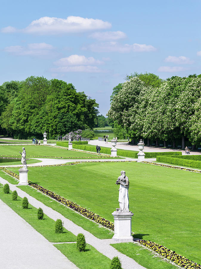 Munich Movie Photograph - Nymphenburg Palace And Park In Munich #3 by Martin Zwick