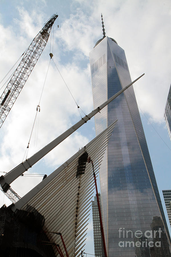Oculus WTC Construction #3 Photograph by Steven Spak