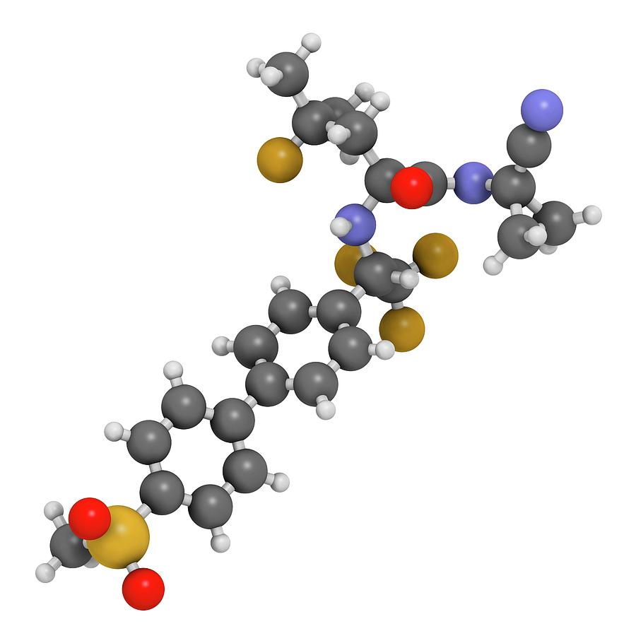 Odanacatib Drug Molecule Photograph by Molekuul/science Photo Library ...