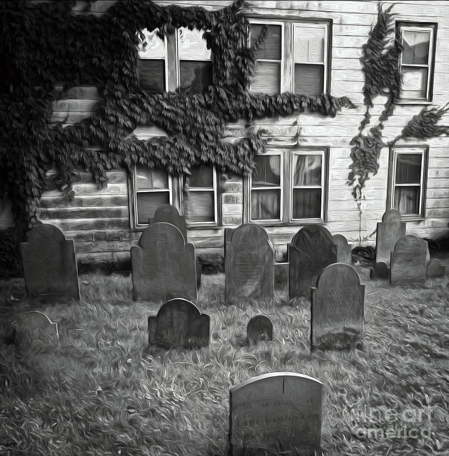 Old Burying Point Cemetery Photograph - Old Burying Point Cemetery Salem Massachusetts #3 by Gregory Dyer