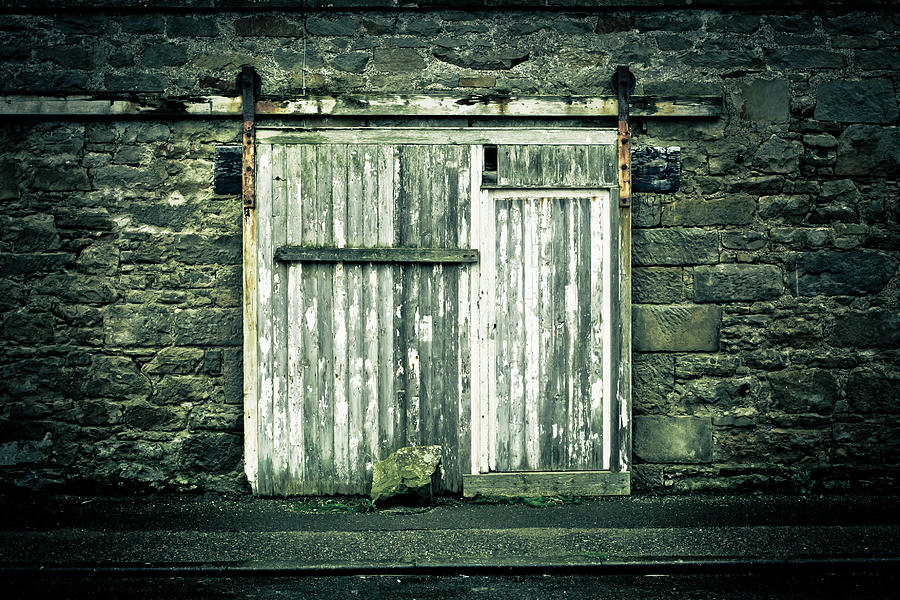 Architecture Photograph - Old door #3 by Tom Gowanlock