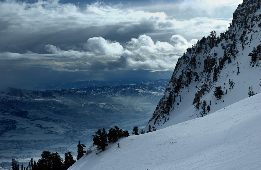 On the top of the World Snow and Sky Snowbasin mountain Utah Photograph ...