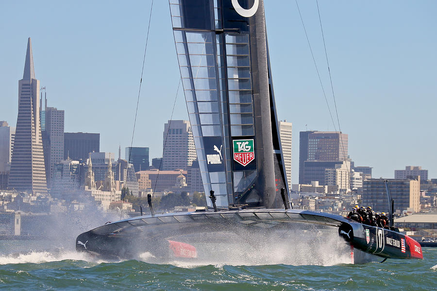 Oracle Americas Cup #32 Photograph by Steven Lapkin
