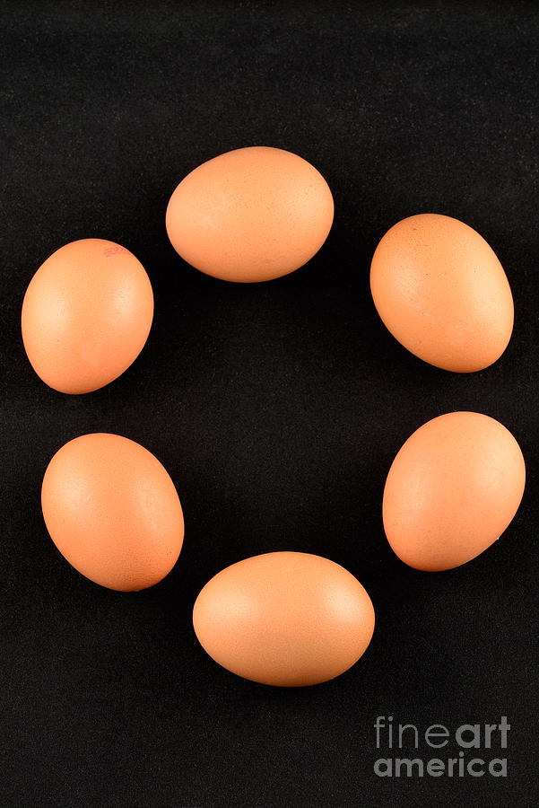 Egg Photograph - Organic eggs #8 by George Atsametakis
