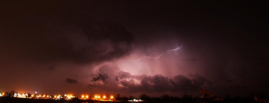 Our 1st Severe Thunderstorms in South Central Nebraska #4 Photograph by NebraskaSC
