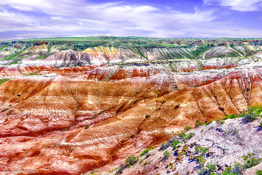 Painted Desert National Park Panorama Photograph by Bob ...