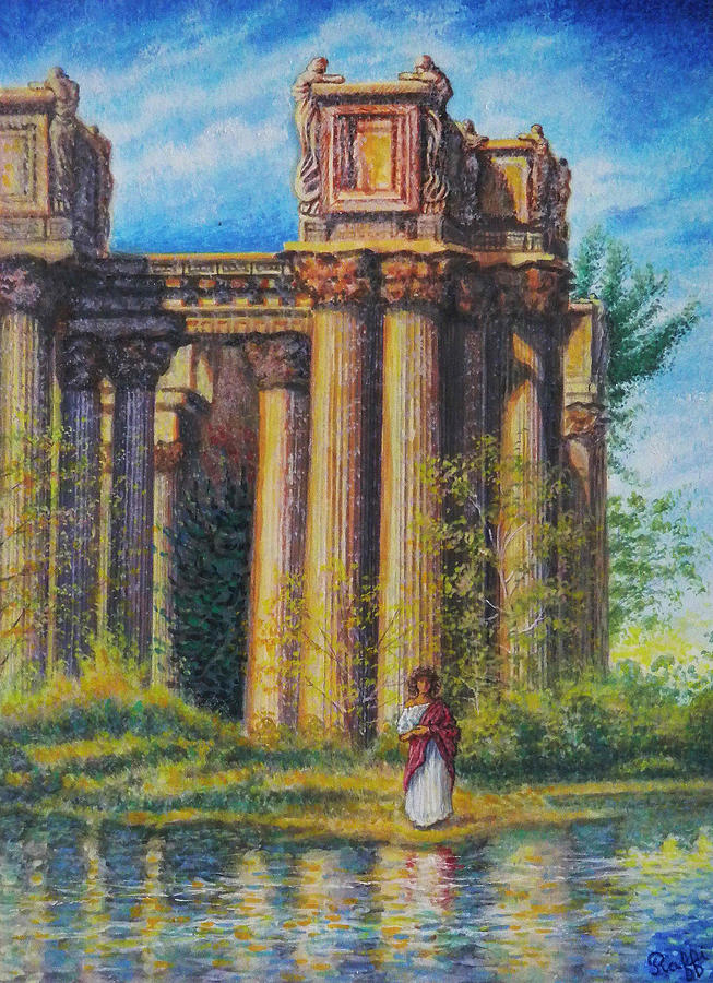 Palace Of Fine Arts Painting By Raffi Jacobian Pixels