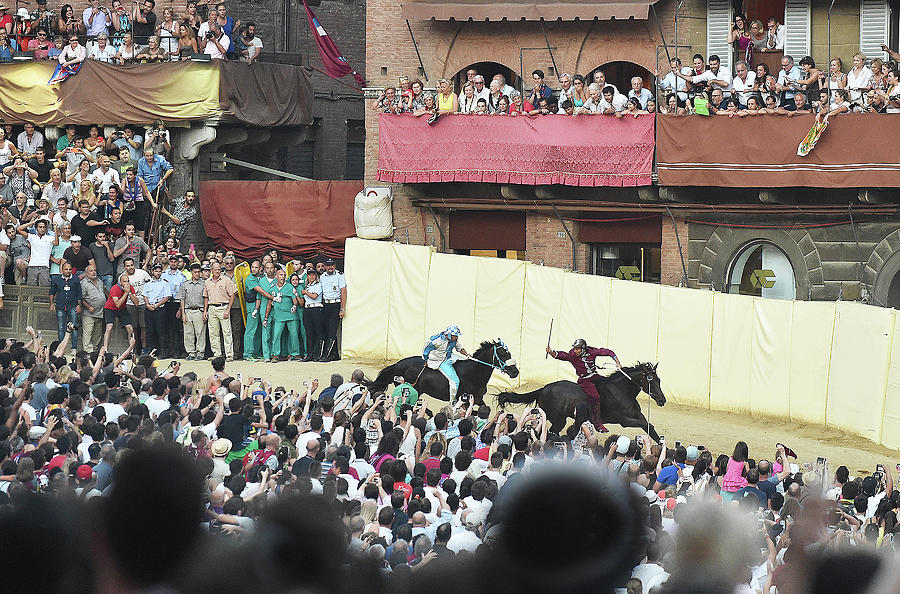 Palio Di Siena Horse Race #3 Photograph by Ronald C. Modra/sports Imagery