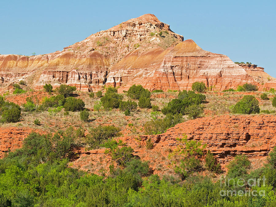 Palo Duro Canyon State Park Texas Photograph by Millard H. Sharp - Fine ...