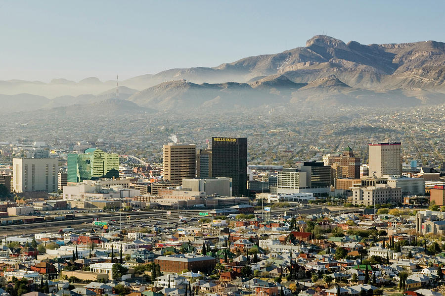 Panoramic View Of Skyline And Downtown Photograph by Panoramic Images ...