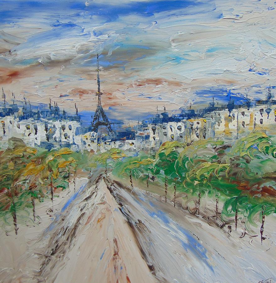 Paris Painting by Frederic Payet
