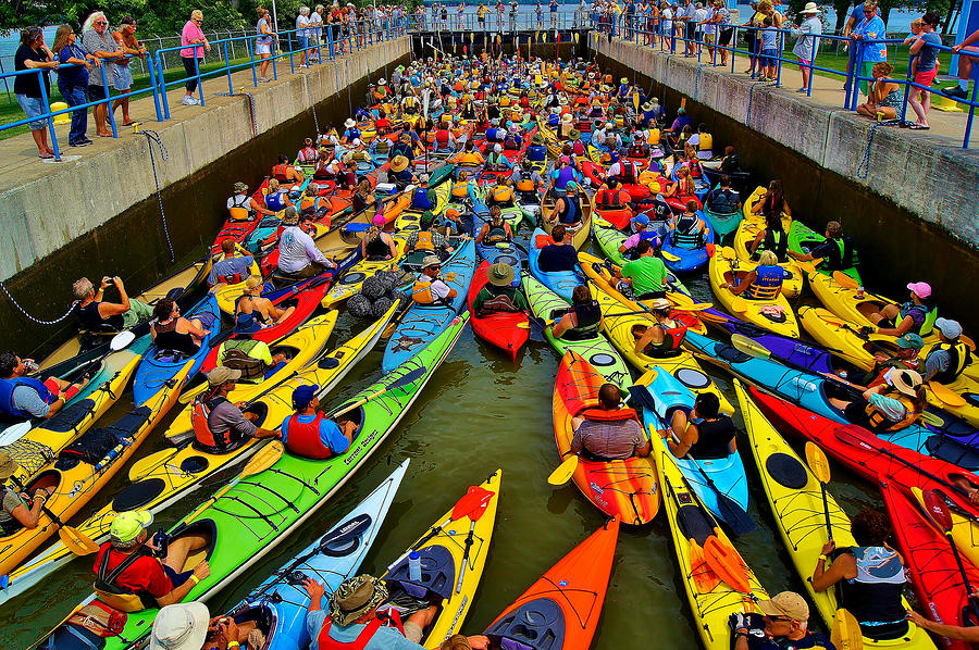 Park to Park Paddle 2013 Photograph by Carol Toepke - Fine Art America