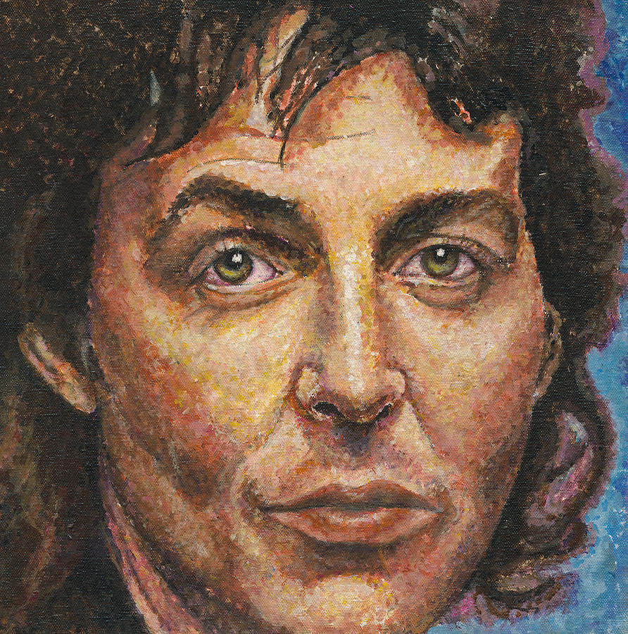 Paul McCartney #3 Painting by Melinda Saminski
