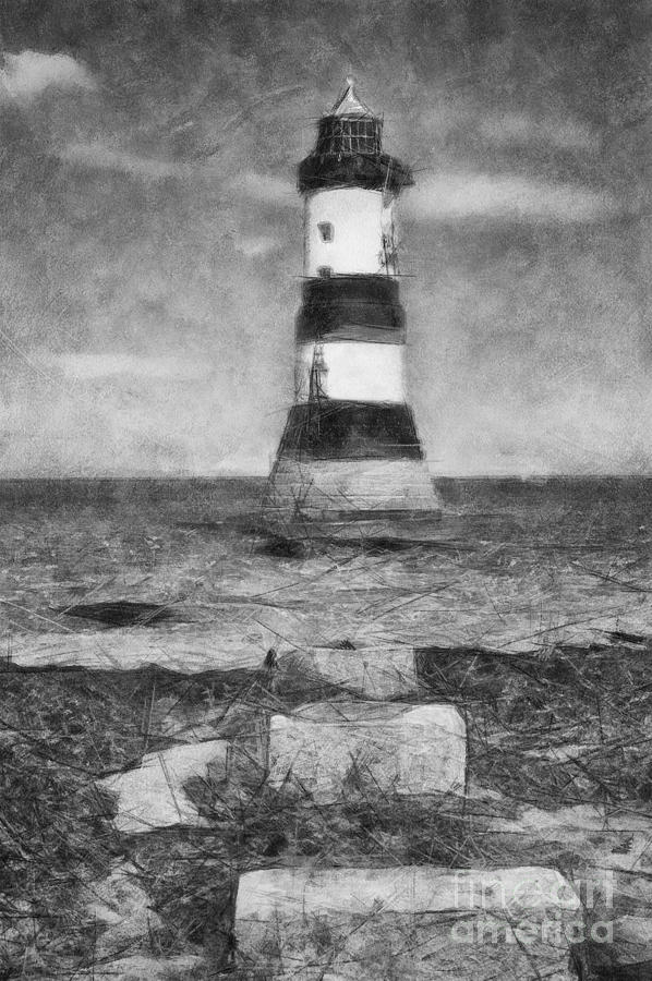 Penmon Lighthouse #3 Photograph by Ian Mitchell