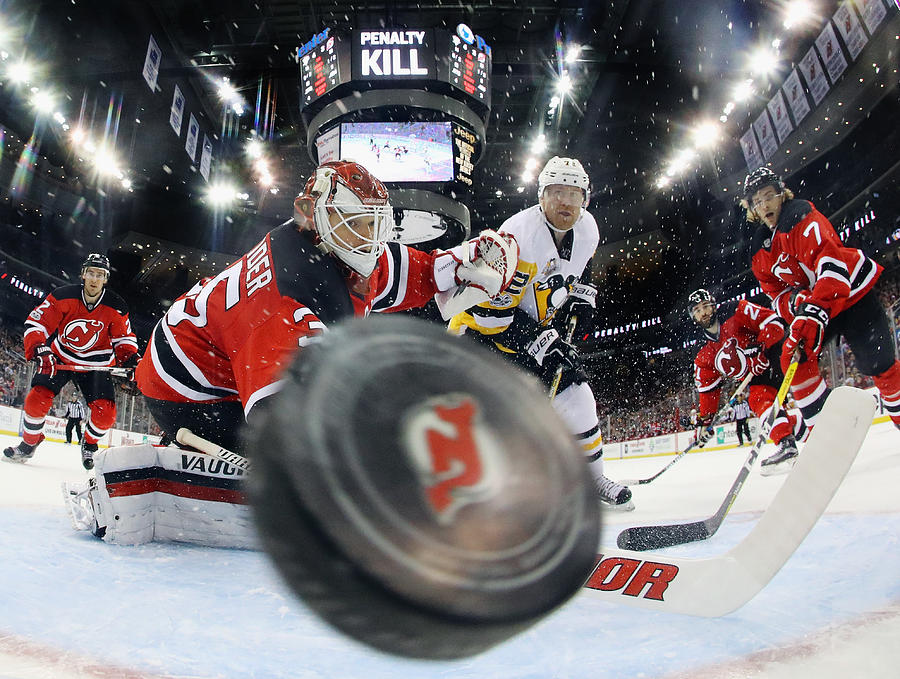 Pittsburgh Penguins v New Jersey Devils #3 Photograph by Bruce Bennett