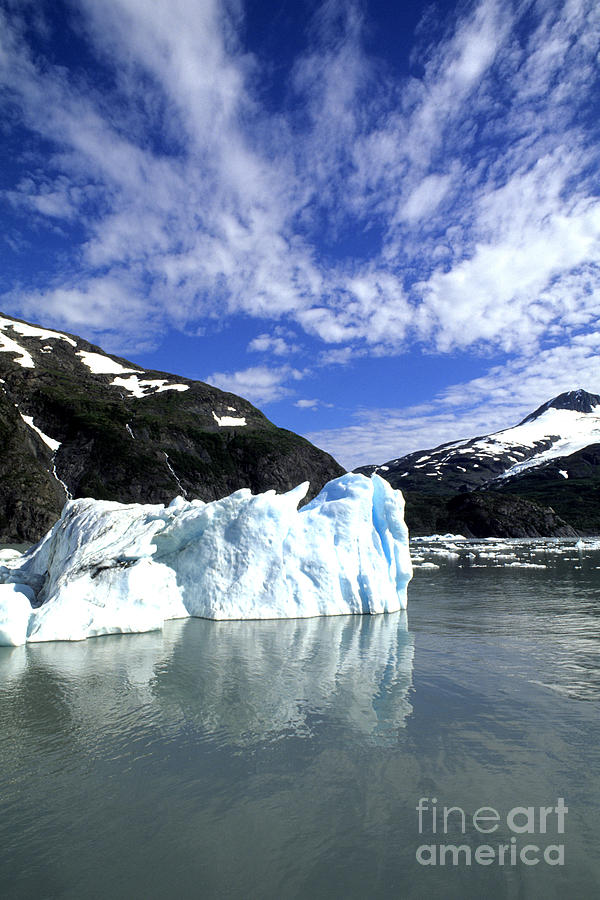 Portage Glacier, Alaska #3 Photograph by Bill Bachmann