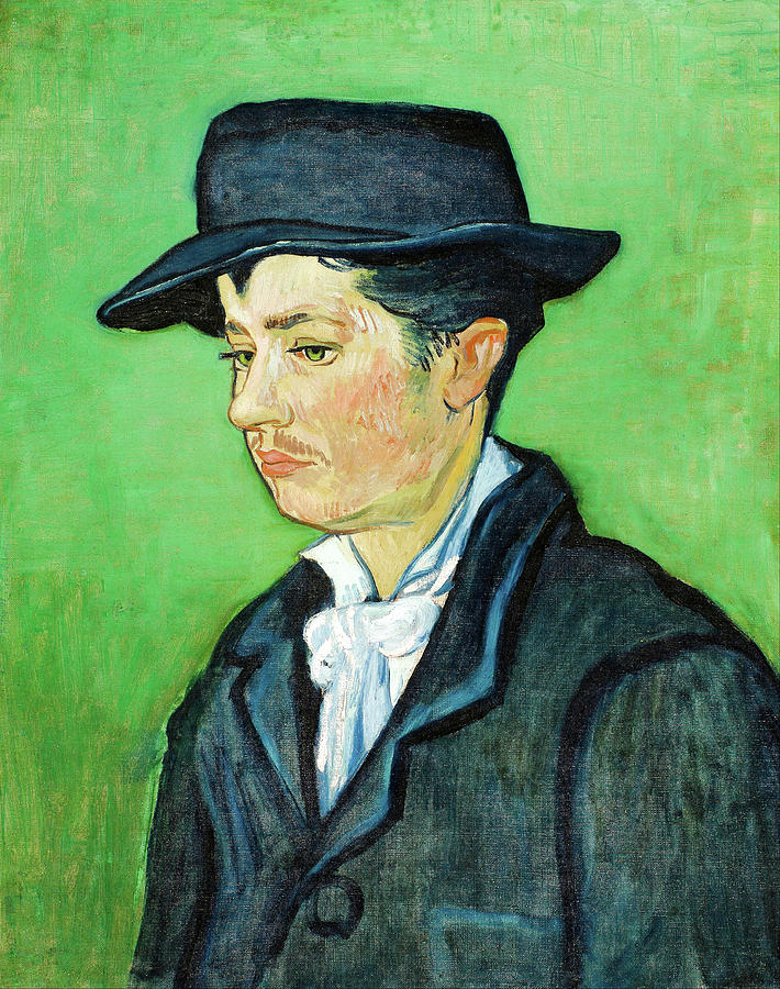 Portrait of Armand Roulin #10 Painting by Vincent van Gogh