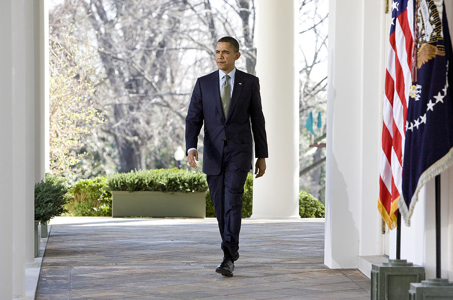 President Barack Obama Photograph - President Obama #3 by JP Tripp