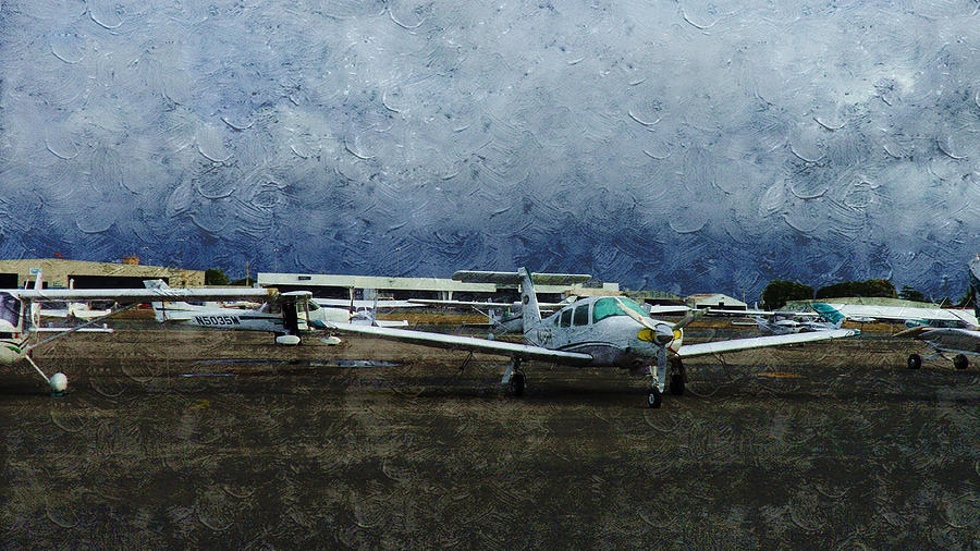Private Airport Painting