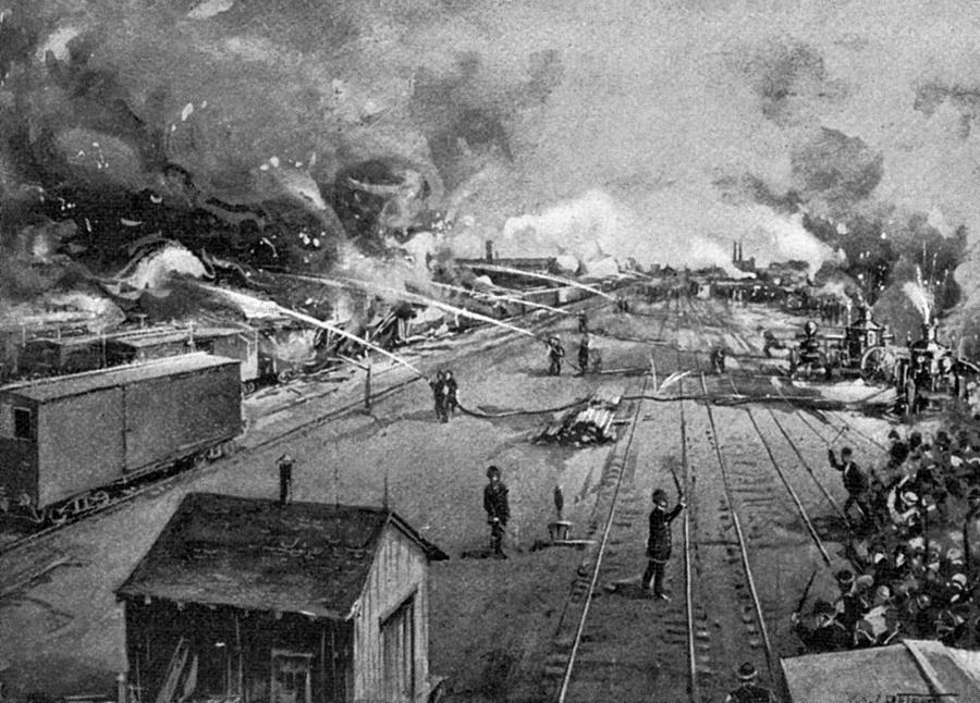 Pullman Strike, 1894 #3 by Granger