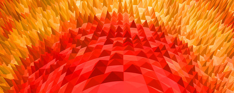 Malerei Digital Art - Pyramid #3 by Ramon Labusch