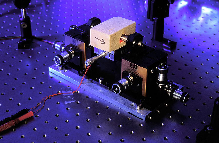 Quantum Entanglement Experiment Photograph by Pascal Goetgheluck
