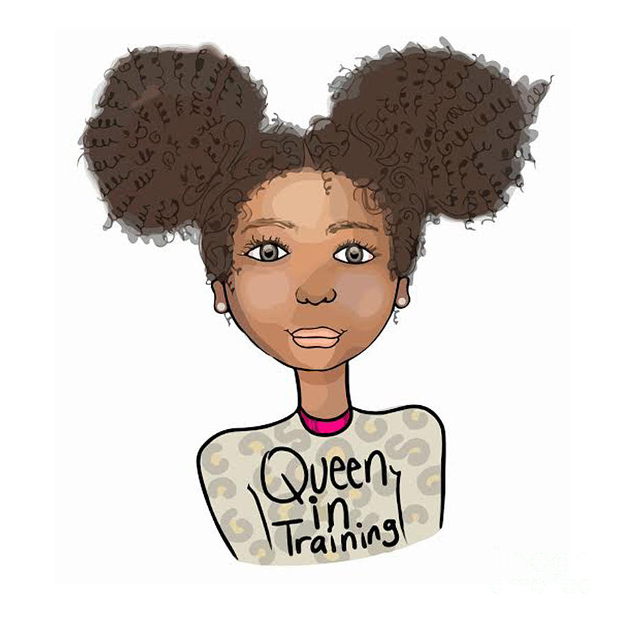 Queen Digital Art - Queen in Training #3 by Respect the Queen