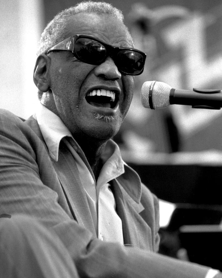 Classic Photograph - Ray Charles by Retro Images Archive