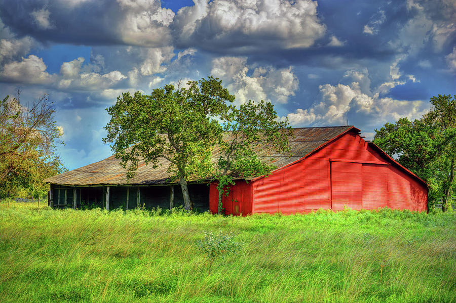 Red Barn #4 Photograph by Savannah Gibbs