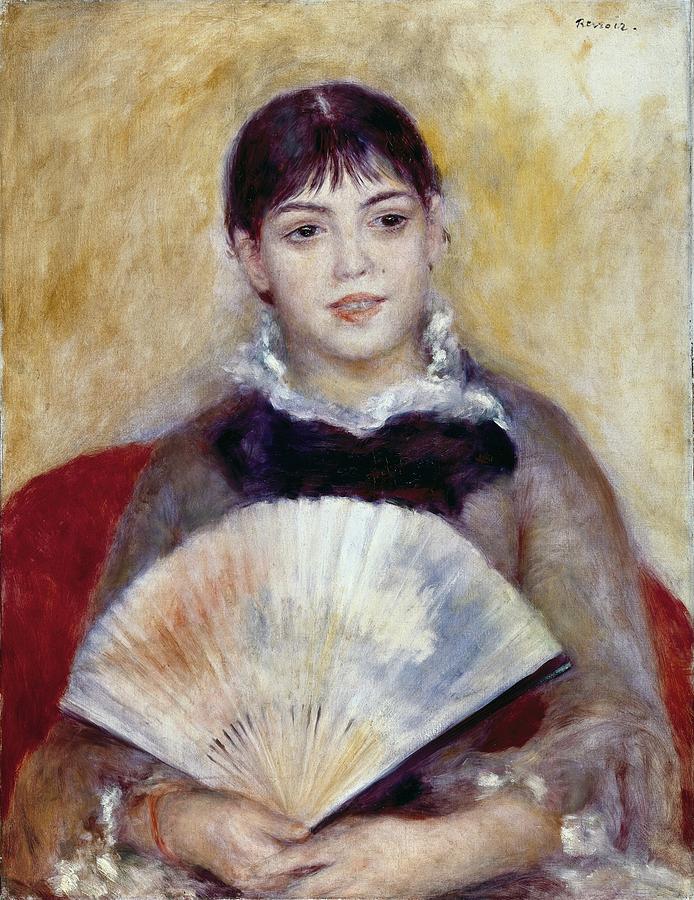 Renoir, Pierre-auguste 1841-1919. Girl #3 Photograph by Everett