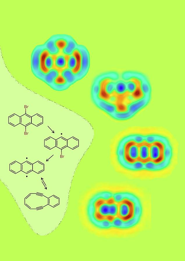 Reversible Bergman Cyclization #3 Photograph by Ibm Research/science Photo Library