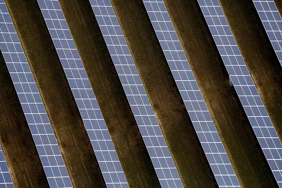 Reydon Solar Farm #3 Photograph by Victor De Schwanberg