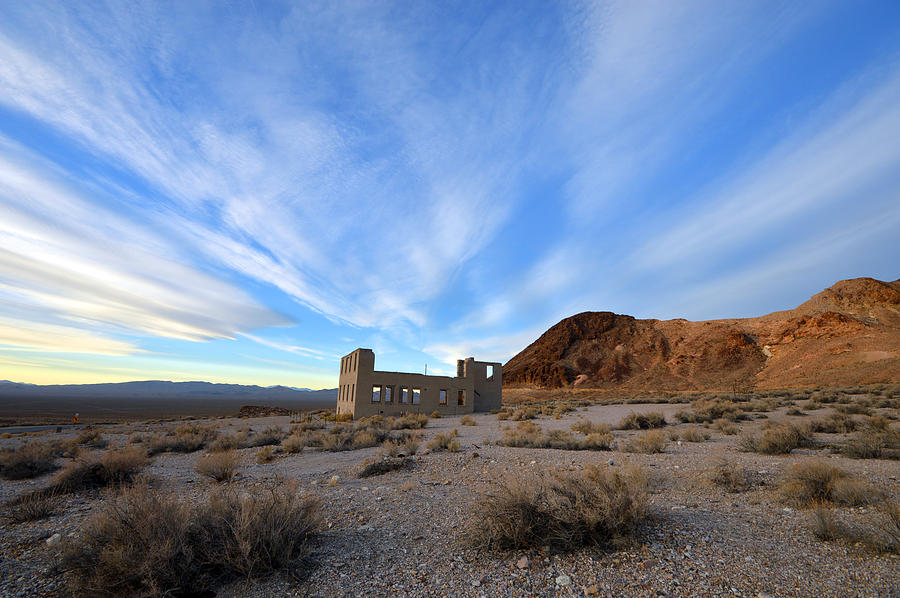 Rhyolite Ghost Town  #3 Photograph by Dung Ma