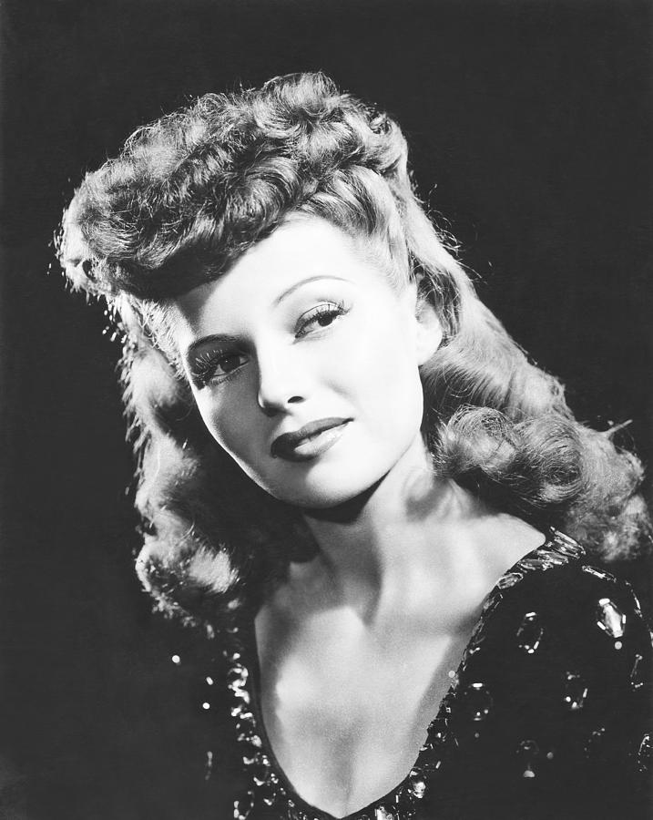 Rita Hayworth Columbia Portrait Circa Photograph By Everett Fine