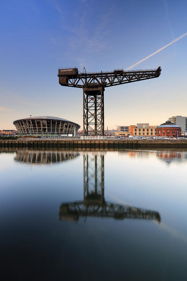 River Clyde Reflections #3 Photograph by Grant Glendinning