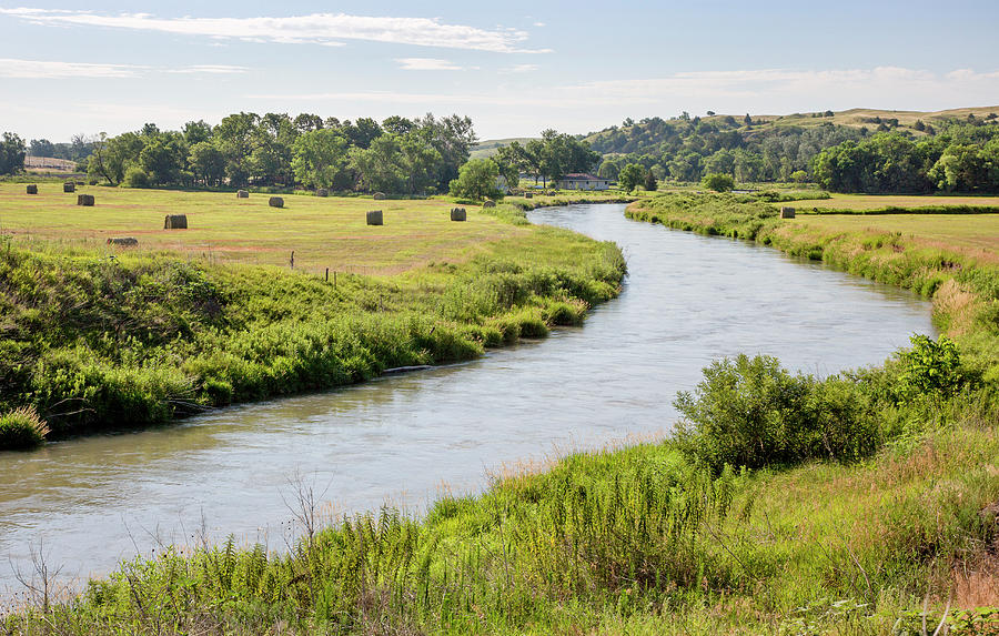 River In The Nebraska Sandhills Photograph by Jim West
