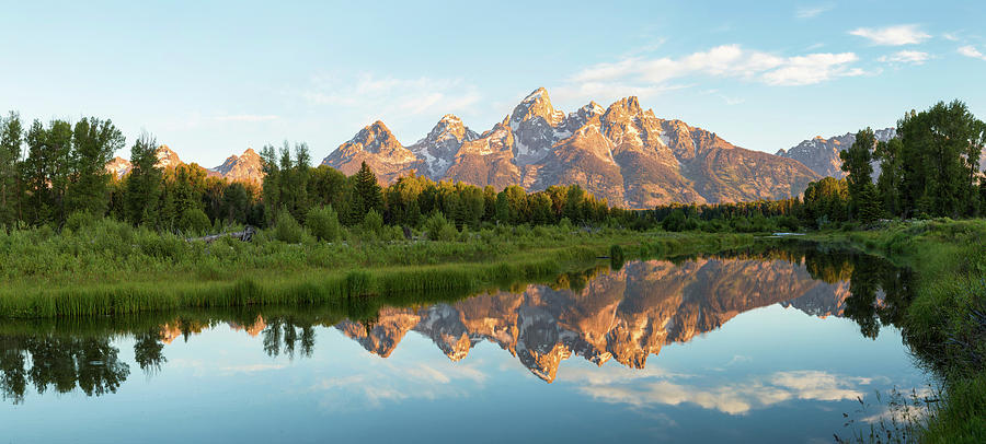 River With Teton Range #3 Photograph by Panoramic Images