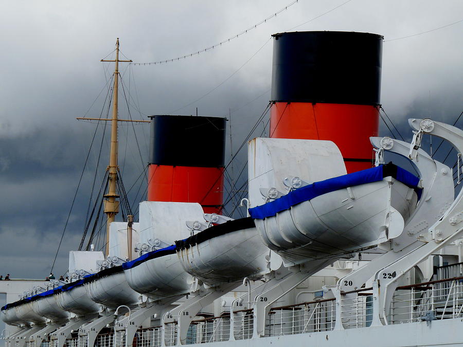 RMS Queen Mary #3 Photograph by Jeff Lowe