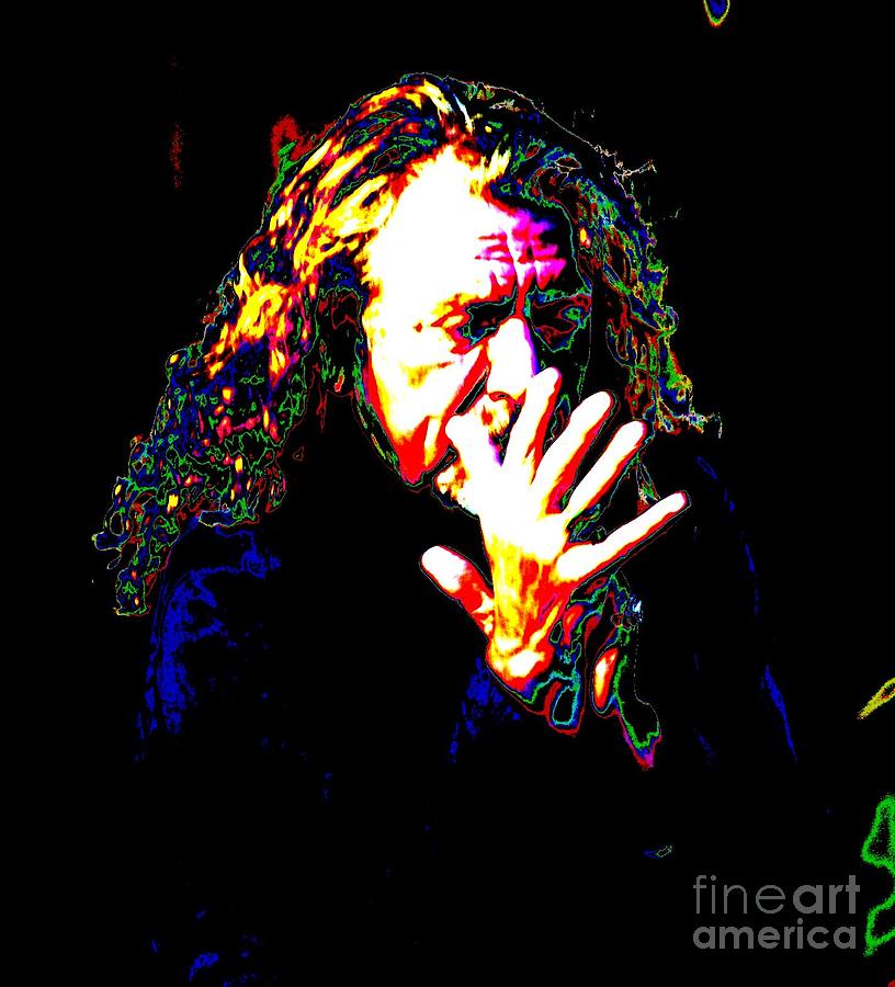 Robert Plant #3 Photograph by Angela Murray