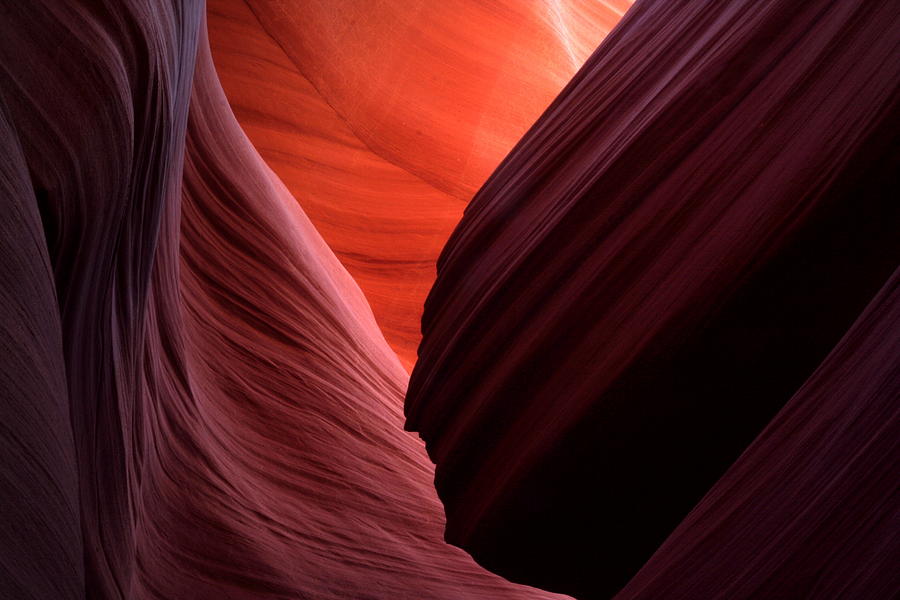 Rock formation at Antelope Canyon #3 Photograph by Jetson Nguyen