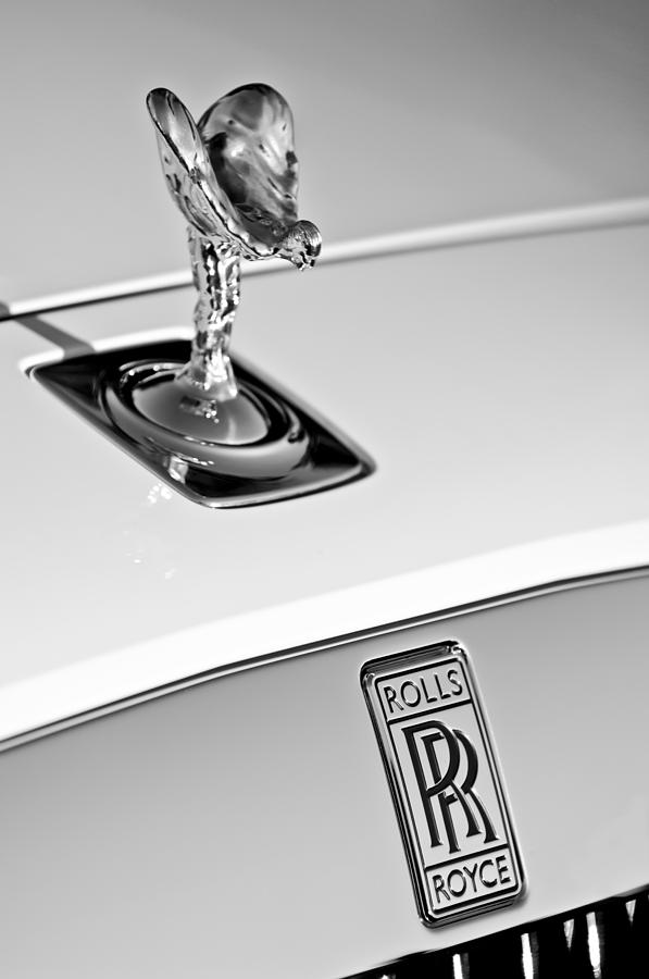 Rolls-Royce Hood Ornament #3 Photograph by Jill Reger