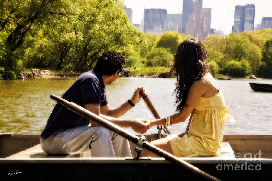 Central Park Photograph - Romance in the Afternoon by Madeline Ellis
