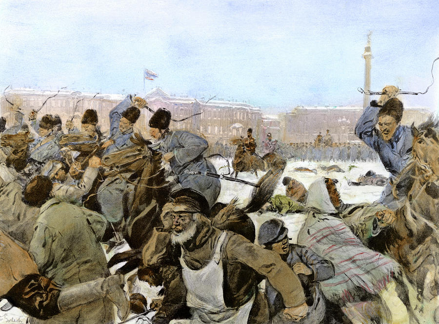 Russia Revolution Of 1905 Drawing by Granger Fine Art America