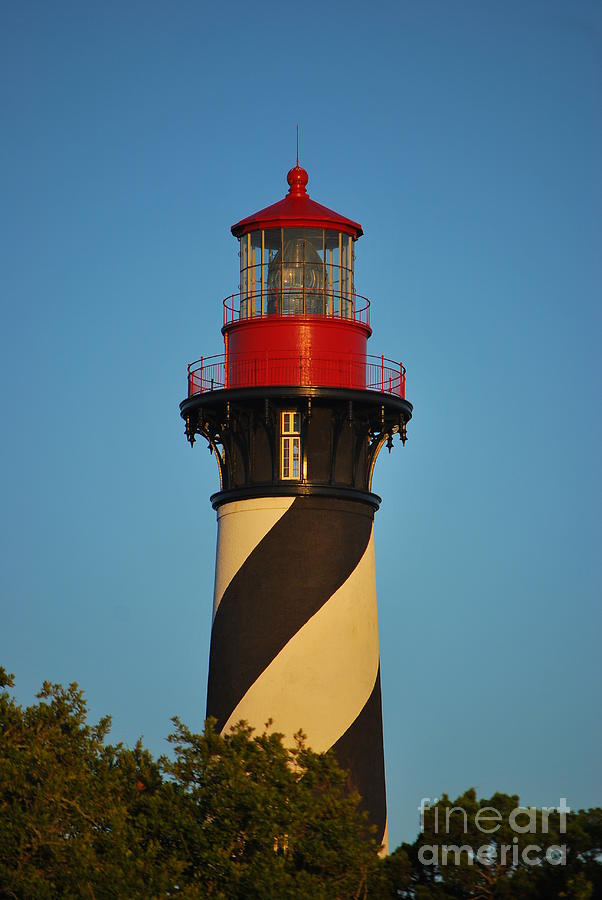 Saint Augustine Lighthouse #4 Photograph by Bob Sample