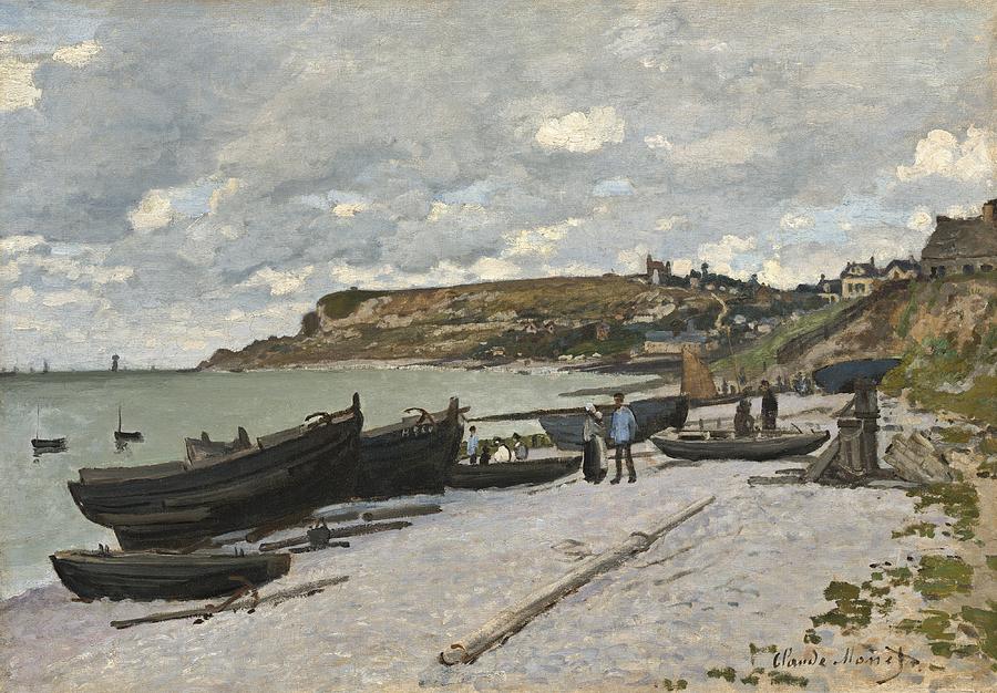 Sainte-Adresse Painting by Claude Monet